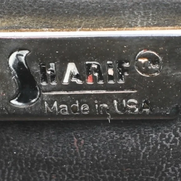 Sharif Patchwork Clutch Accessories Bag Black/Red/Green One Size Vintage - Picture 7 of 7